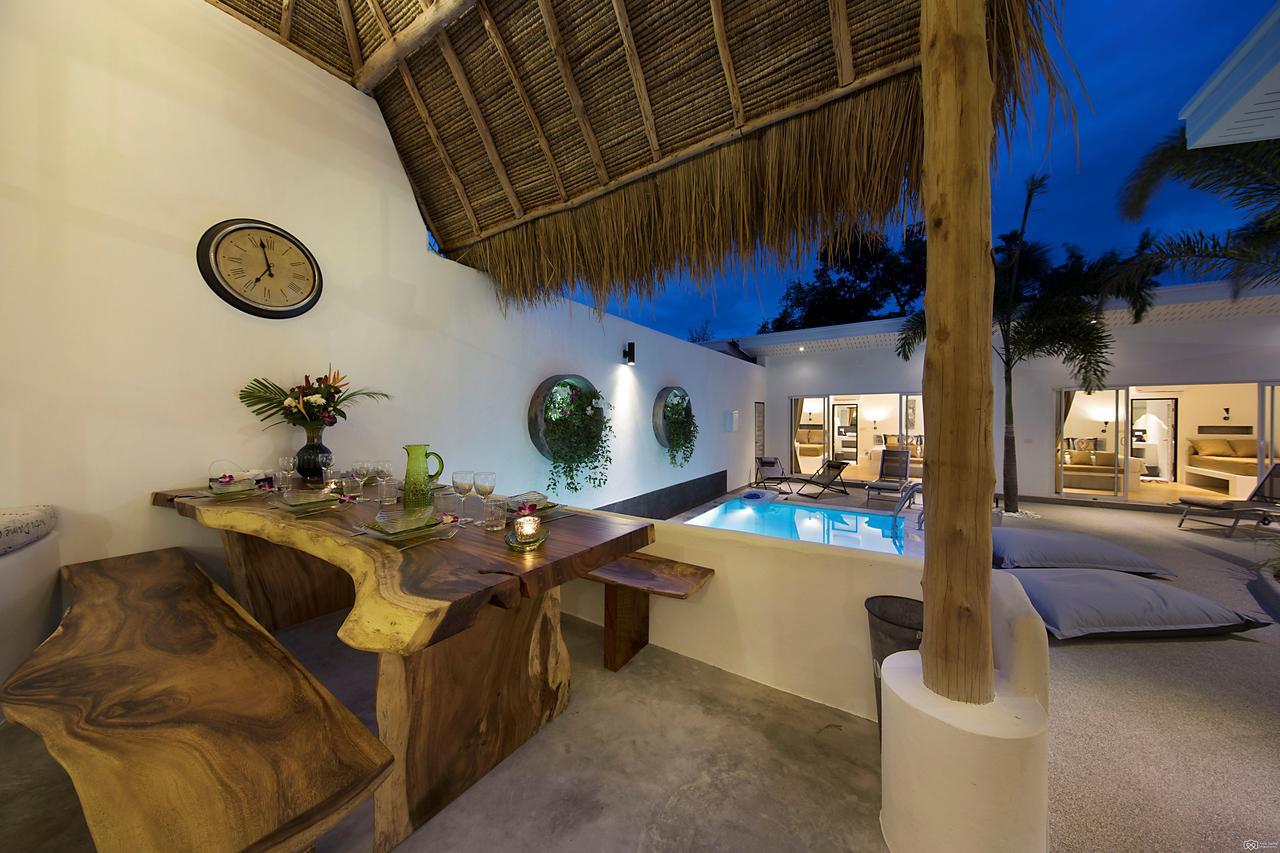 Aditaya Pool Beach Villas Bophut Extérieur photo