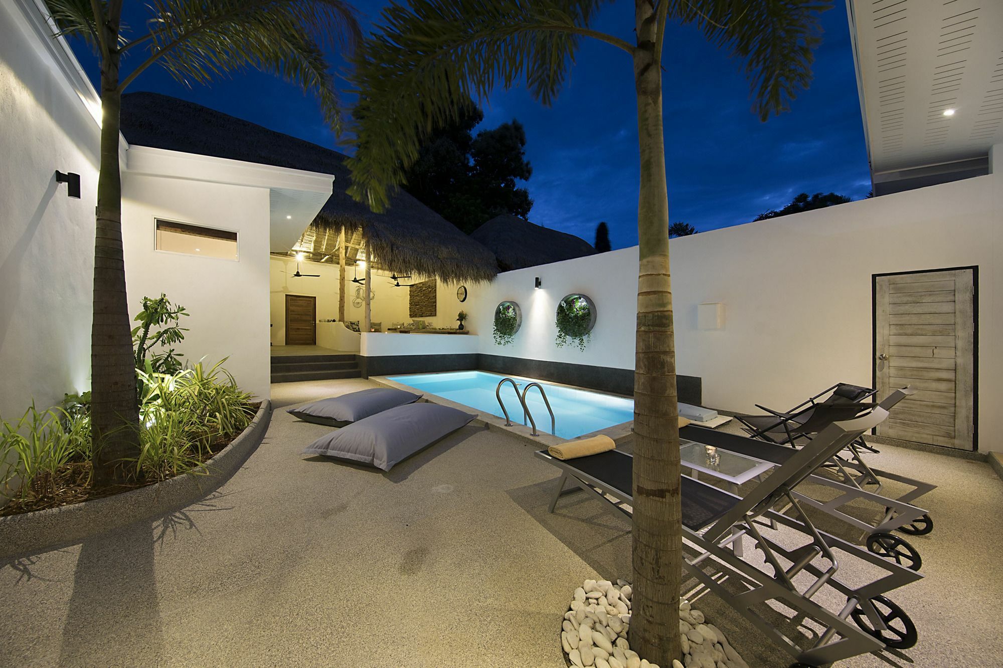 Aditaya Pool Beach Villas Bophut Extérieur photo