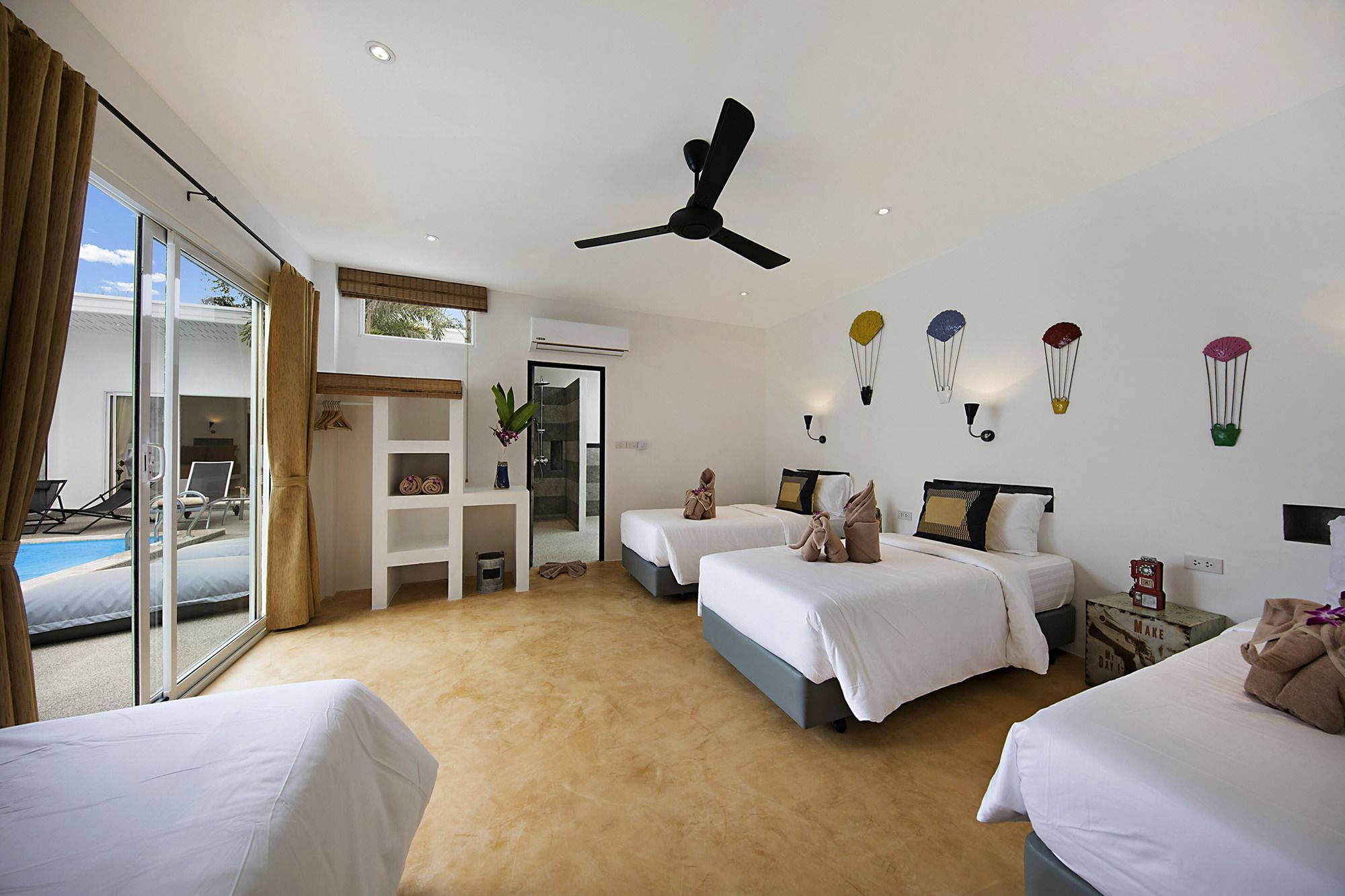 Aditaya Pool Beach Villas Bophut Extérieur photo