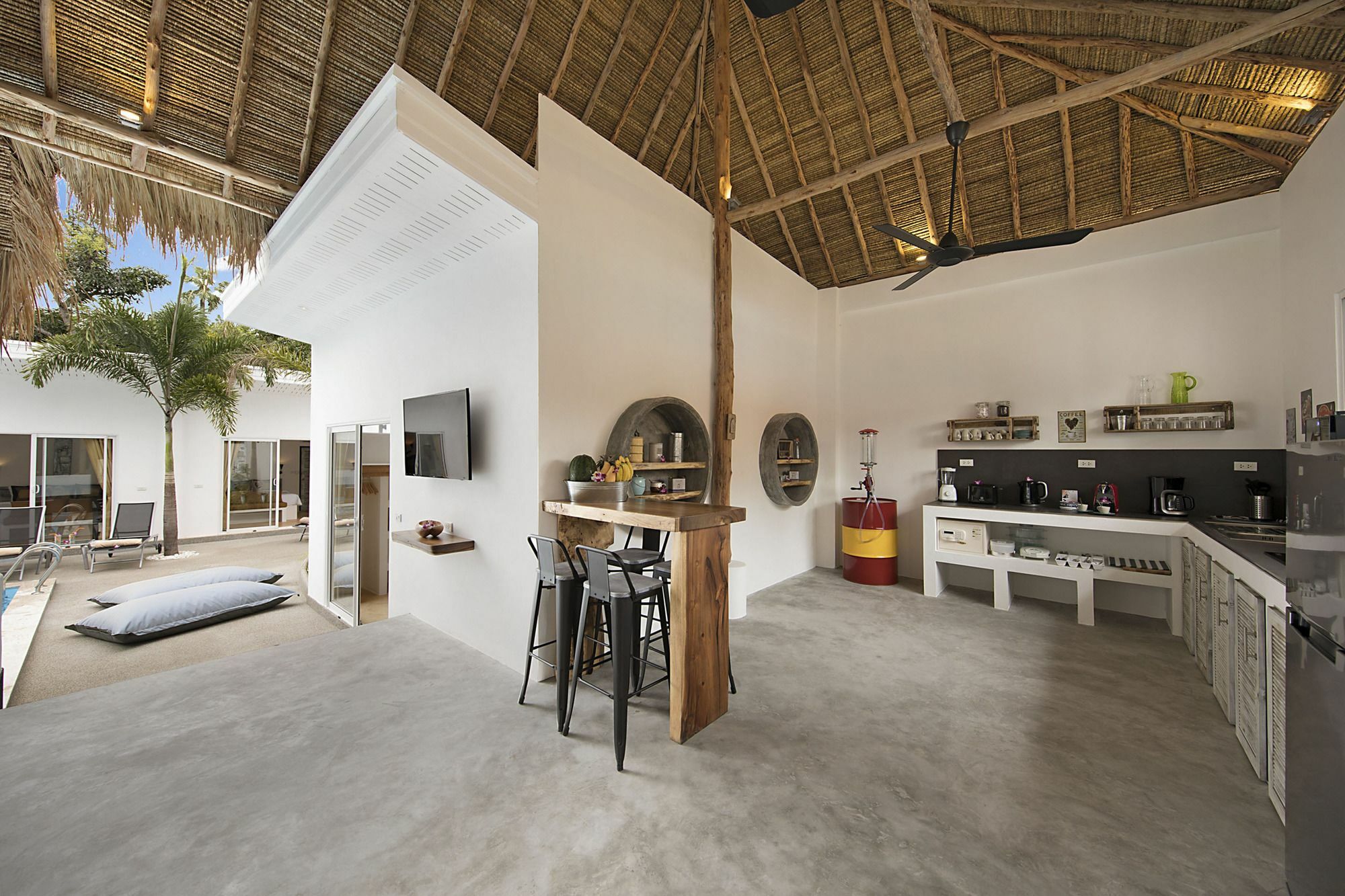 Aditaya Pool Beach Villas Bophut Extérieur photo